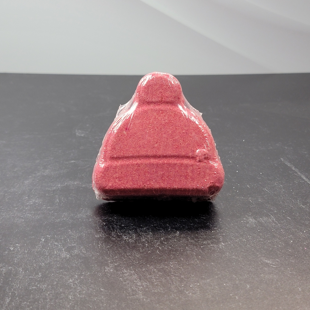 Winter Hat Pink Bath Bomb or Shower Steamer